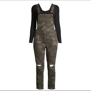 Camouflage Pants Overall